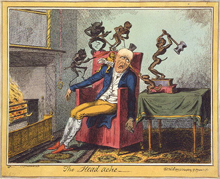 Cruikshank The Head Ache