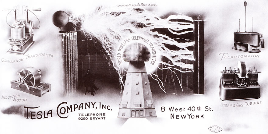 tesla letterhead